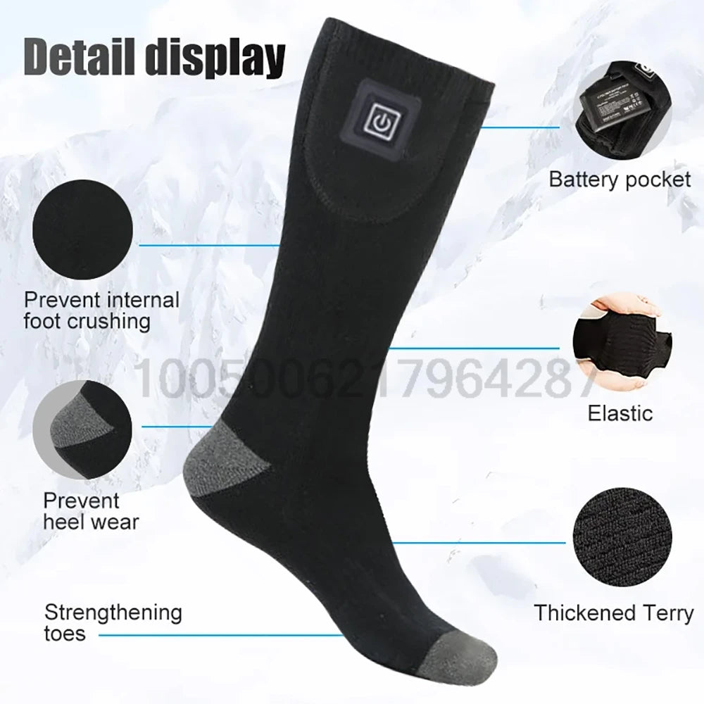 Neve Drift Heated Ski Sock