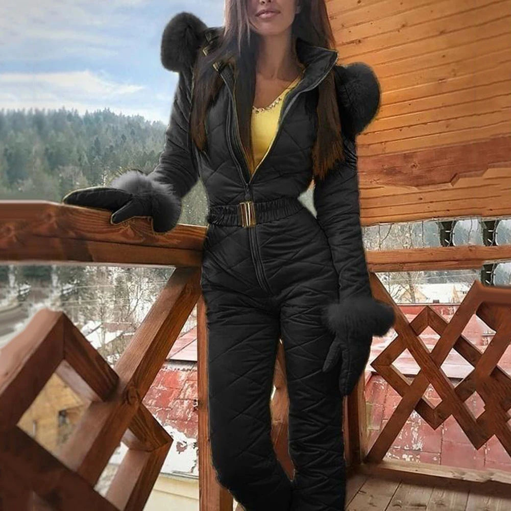 Vallon Face Hooded One-Piece Suit