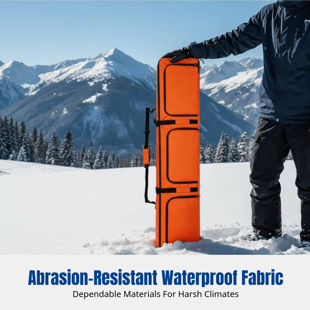 Serac Portage Wheeled Ski Bag