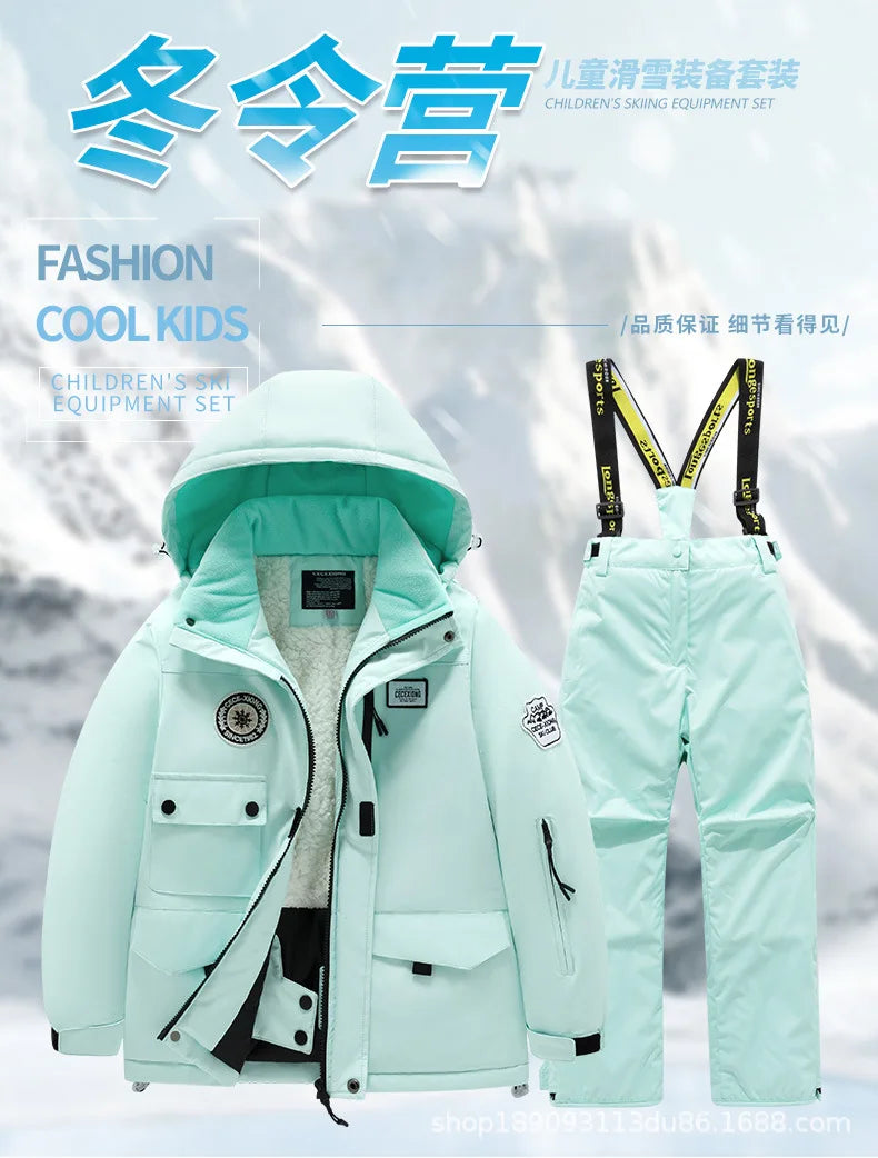 Vallon Saddle Insulated Jacket and Pant — Kids