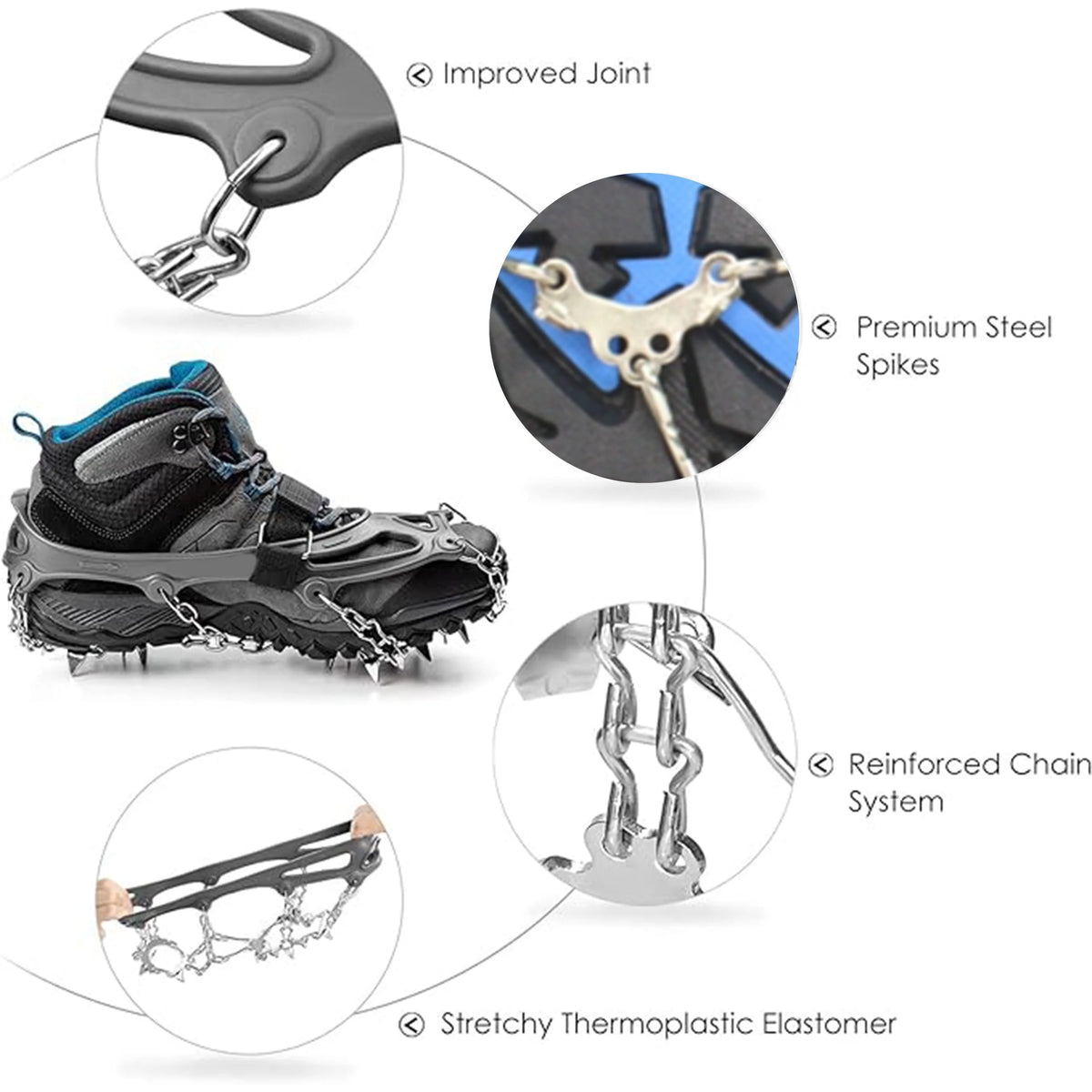 Serac Trunk Stainless Ice Cleat