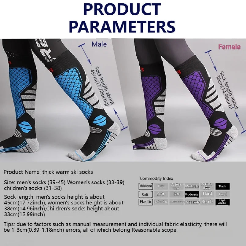 Neve Powder Insulated Ski Sock