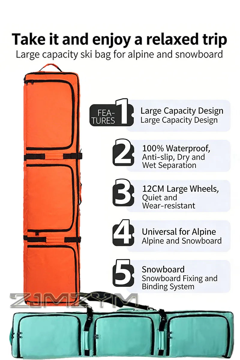 Serac Haulage Wheeled Ski Pack