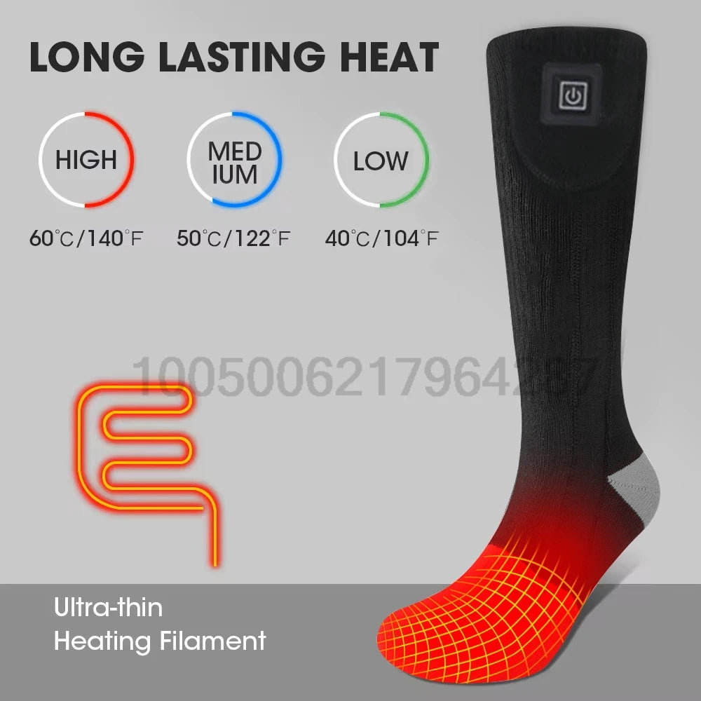Neve Drift Heated Ski Sock